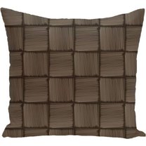 Simply Daisy 16" x 16" Basketweave Geometric Print Pillow