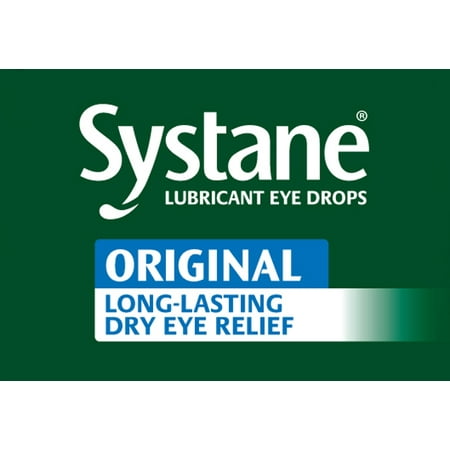 Systane Lubricant Eye Drops for Dry Eyes Symptoms, 15ml