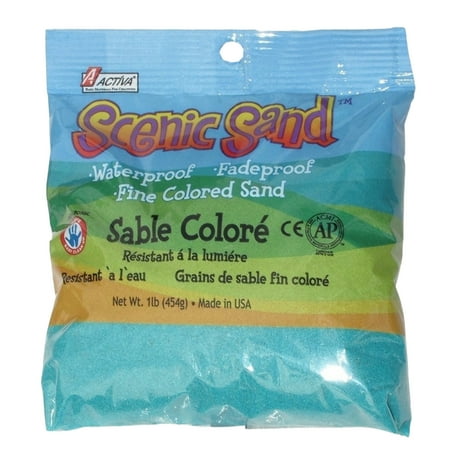 UPC: 0036061044967 | Activa Scenic Sand 1 lb. Turquoise
