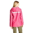 thumbnail image 2 of Charles River Women's New Englander Rain Jacket in Hot Pink/Reflective XS | 5099, 2 of 2