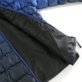 thumbnail image 6 of Krumba Boy's Zipper Gradient Water Resistant Puffer Jacket Dark Blue 146, 6 of 9