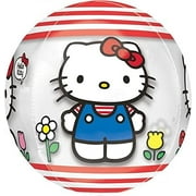 15" Hello Kitty Clear Orbz Balloon