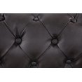 thumbnail image 4 of Velago AVIGNON Canapé classique 2 places Chesterfield en cuir véritable, 4 of 8
