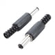 thumbnail image 3 of 200pzs Negro 2.5mm X 5.5mm Adaptador Jack Clavija Macho de Potencia DC, 3 of 5
