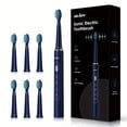 thumbnail image 2 of Cepillo de dientes eléctrico Sejoy con 3 modos de limpieza para el cuidado dental, temporizador inteligente, cepillo de dientes sónico recargable, regalo para hombre y mujer, 2 of 5