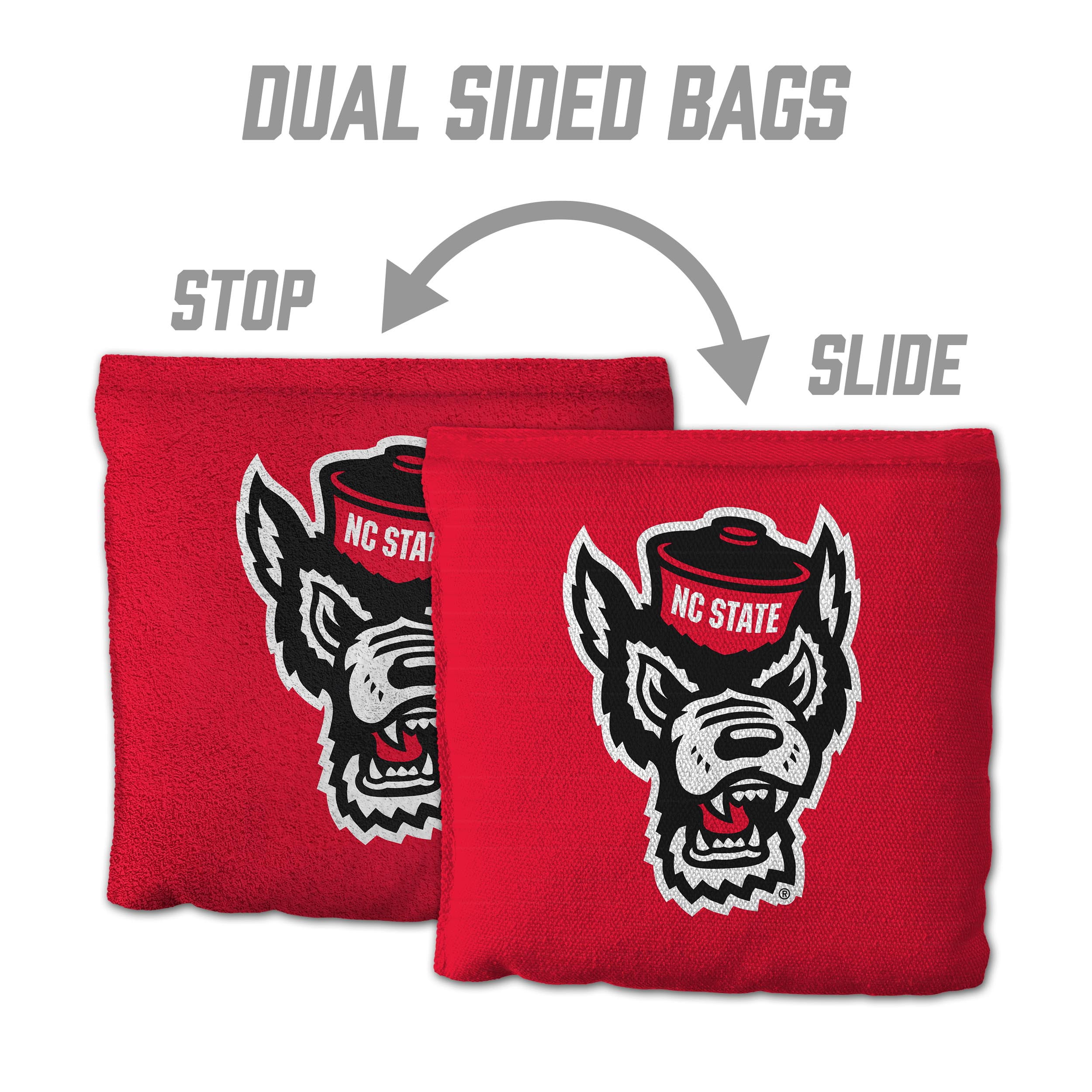 NC State Wolfpack 8pk Licensed Cornhole Bags
