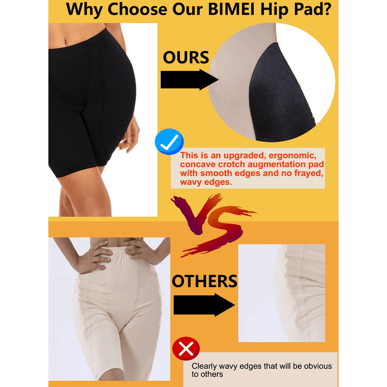 BIMEI 2PS Thigh Pdadded Women Shapewear Butt Lifter Body Shaper