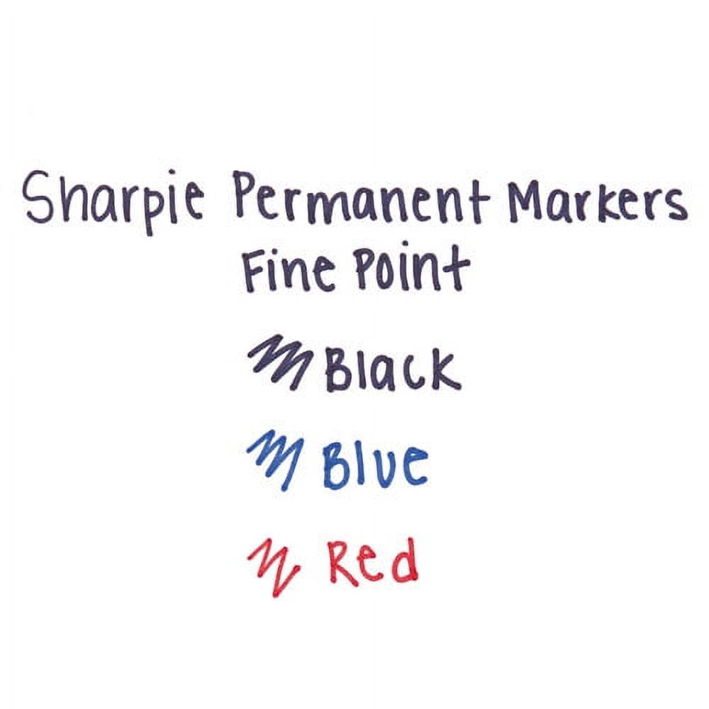 Retractable Permanent Marker, Fine Bullet Tip, Red | Bundle of 2 Dozen