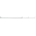 thumbnail image 5 of Design House Adjustable Steel Closet Rod, 48" to 72", 30 lb Capacity, White, 5 of 13