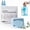 Blue, variant on Blue Foam Cleaning Sheets, 100PCS Cleaning Tablets All Purpose, Deep Cleaning Floor Sheet Pk, Cleaning Sheets That Dissolve in Water,Multiple Effect the Floor Clean Tablets,For Hardwood, Tile