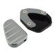 thumbnail image 1 of Kit de almohadillas ensanchadas para trípode de soporte lateral, accesorios para motocicletas, piezas de reparación de aluminio Gris plateado, 1 of 9