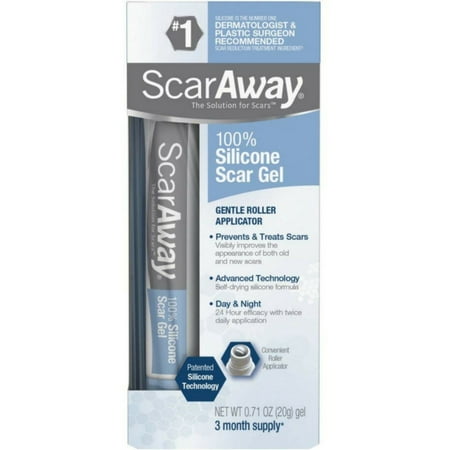Scaraway Scar 100% Silicone Scar Gel Gel 0.71 oz