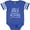Football Blue and White, variant on Inktastic Future Race Car Driver Like Daddy Boys Baby Bodysuit