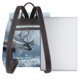 thumbnail image 3 of Disketp Winter Reindeer In Snowy Mountains Mochila de Cuero para Mujer, Bolso de Espalda Antirrobo con Estilo para Viaje, Trabajo y Uso Diario, 3 of 4