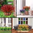 thumbnail image 4 of Cateissary 6 uds de decoración elegante de plástico para el hogar con plantas artificiales realistas-regalo para los amantes de las plantas Decoración Rosa roja, 4 of 6