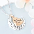 thumbnail image 2 of DESIGNICE Initial Necklaces for Women,Well-Crafted Surface Cute Necklace for Women,Shape-Retentive Heart Locket Necklace,Style1, 2 of 4