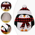 thumbnail image 4 of Gupgi Christmas Cookie Tins with Lids Cute Santa Snowman Gingerbread Penguin Metal Tins Jars for Gift, 4 of 8