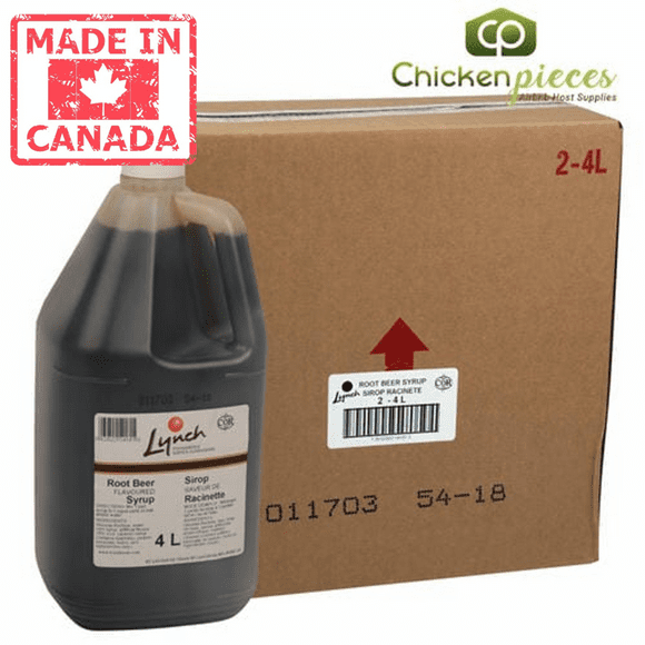 Lynch Syrup Root Beer Milkshake 4L/8.45Lbs (2/Case)-Canadian Made