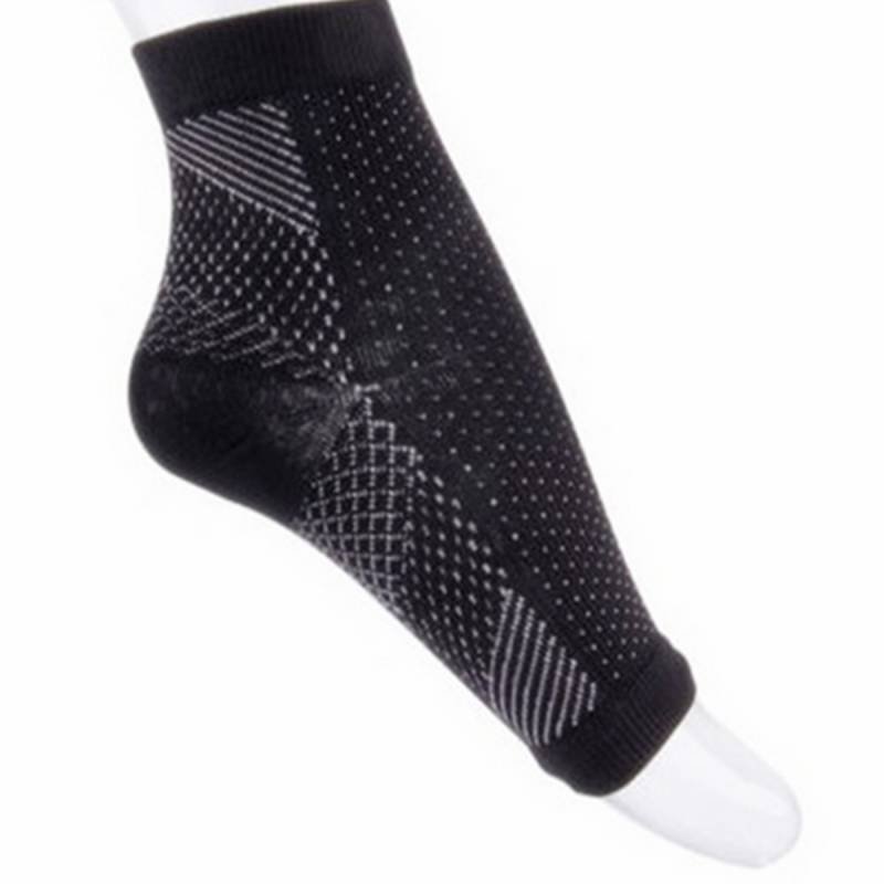 1pc Open Toe Ankle Compression Sleeve Socks Support Relief Remove