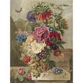 thumbnail image 3 of Vintage Apple Collection 12x14 Black Modern Framed Museum Art Print Titled - Flowers Seventeen, 3 of 5