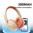 thumbnail image 5 of Auriculares Bluetooth Cabeza Inalámbrica Montada Iluminación de Color con Auriculares Desmontables de Baja Latencia, Impresionantes Auriculares Bluetooth Altos Y Bajos Auriculares Bluetooth con Micróf, 5 of 5