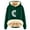 Dark Green, variant on Essentials Hoodie for Women Thick Floral Print Long Sleeve Hooded Sweatshirts Cute Long Sleeve Loose Pullover Tops Winter Y2k Clothes