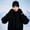 Black02, variant on 2 Piece Winter Beanie Hat Scarf Set for Men and Women, Knitted Fleece Lined Hats thermal Long Scarf