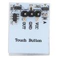 thumbnail image 3 of 2pcs Capacitive Touch Switch Button Module, Touch Sensor Switch Touch Control Switch No Mechanical Parts 2.7-6V, 3 of 7