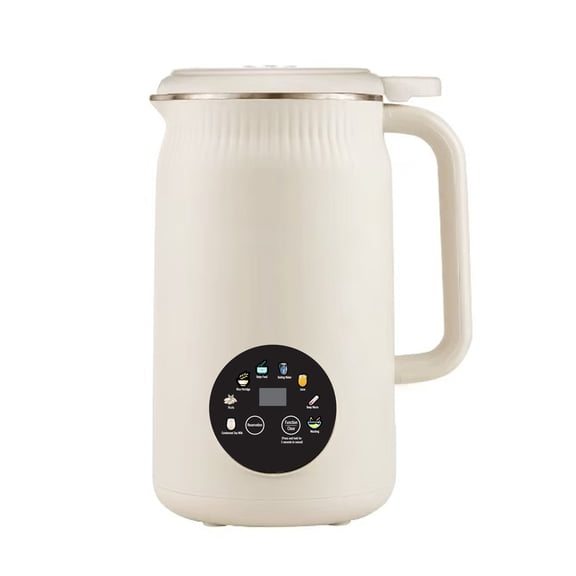 1.2L Automatic Soy Milk Maker & Nut Milk Maker Blender | 110V Plant-Based Beverage Machine with Auto-Clean Keep Warm Delay Start for Homemade Soy Almond Oat Coconut Non-Dairy Drinks