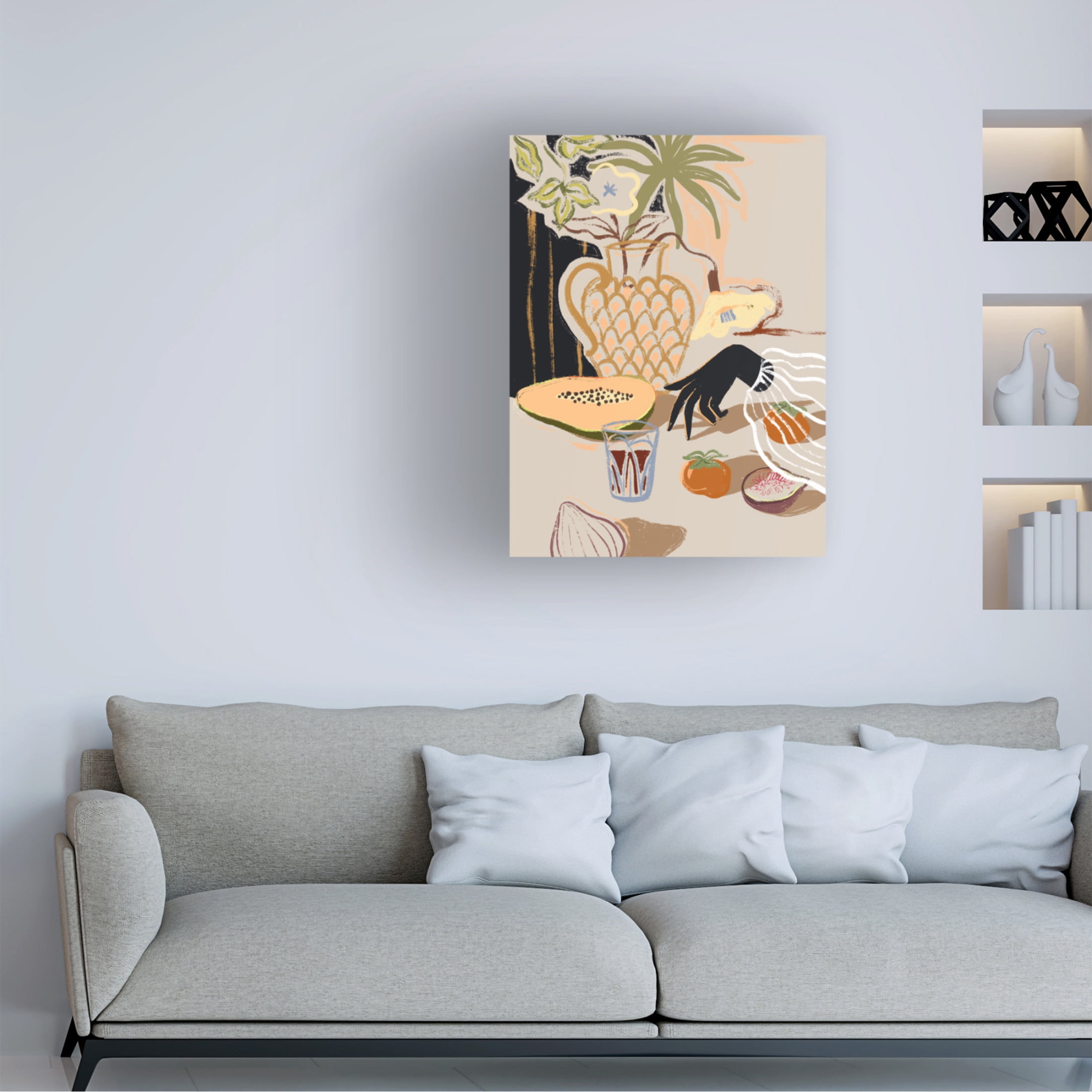 Trademark Fine Art Arty Guava Fruitful Spread Canvas Wall Art