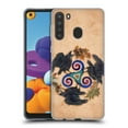 thumbnail image 1 of Head Case Designs Officially Licensed Brigid Ashwood Celtic Wisdom Raven Fey Soft Gel Case Compatible with Samsung Galaxy A21 (2020), 1 of 7