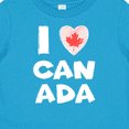 thumbnail image 4 of Inktastic I Love Canada Heart with Maple Leaf Boys or Girls Baby T-Shirt, 4 of 5