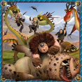 thumbnail image 2 of Ravensburger How to Train Your Dragon Jigsaw Puzzle (3 x 49 Piece), 2 of 6