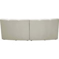 thumbnail image 4 of Meridian Furniture Infinity Cream Velvet 2pc. Modular Sectional, 4 of 9