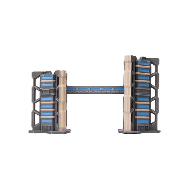 Trinity City Tri-Tower - Painted Tabletop Terrain Set For Epic Mech Battles | Gale Force Nine Hextech