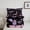 Black Mauve, variant on Homewish Cartoon Halloween Cat Queen Comforter Set,Witch Hat Pumpkin Bat Pattern Comforter Sets Queen,Halloween Reversible,3pcs,1 Comforter and 2 Pillowcases