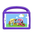 thumbnail image 5 of Allytech Kids Case for Samsung Galaxy Tab A7 10.4" SM-T500 T505 T507, Silicone EVA Cute Car Design Hanlde Stand Shockproof Lightweight Kids Friendly Case for Girls Boys - Purple, 5 of 6