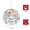 pattern-1, variant on Watercolor Floral Bouquet Best Nana Ever Ceramic Ornament Housewarming Gift Ideas Christmas Round Ornament Personalized Ornament Watercolor Floral Garden Plant Decorative