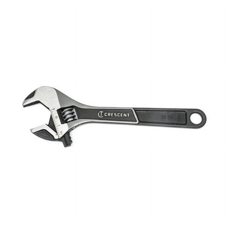 UPC: 0037103328052 | Crescent Metric and SAE Wide Jaw Adjustable Wrench 10 in. L 1 pc