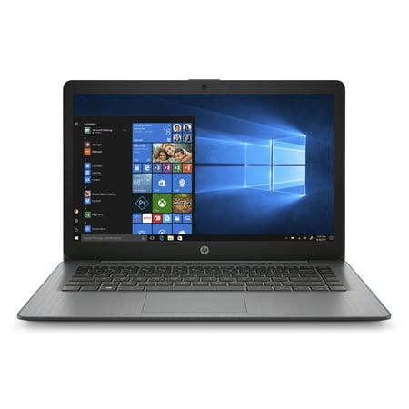 HP Stream 14 Laptop 14", Intel Celeron N4000, Intel UHD Graphics 600, 4GB SDRAM, 32GB eMMC, Office 365 1-yr, Brilliant Black, 14-cb164wm