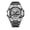 4 silver black, variant on Men's watch, electronic dual-display watch, fashion watch, chronograph, alarm clock, multifunctional sports waterproof watch, business trendy watch