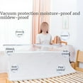 thumbnail image 4 of Mosiee Sac sous Vide Pratique pour Matelas en Latex Solution de Compression Facile à Utiliser, 4 of 9