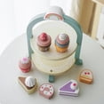 thumbnail image 4 of Afternoon Tea Game Toys DIY Pretend Play Toy Simulation Coffee Set Tableware Play House Kitchen Gifts For Children Kids Girls, 4 of 6