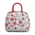 thumbnail image 2 of Womens Pioneer Flower Floral Print Pattern Lunch Box for Work,Insulated Lunch Bag for Women,Loncheras Para Mujer,Leakproof Adult Lunch Bag for Work,Beach,Travel,Picnic,Camping, 2 of 7