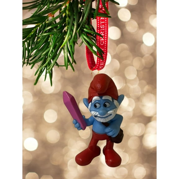 Smurfs movie 3” pvc Figure Figurine Charm Figure Figurine rare gift collect