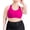 Molten Pink, variant on ID Ideology Performance Medium Impact Sports Bra Molten Pink 3X