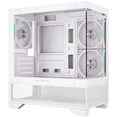 thumbnail image 1 of Gabinete Gamer BALAM RUSH TANK PERFORM 3200 Micro ATX Mini Torre 3 Fan Cristal Templado ARGB Blanco BR-941662, 1 of 6