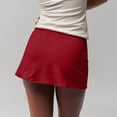 thumbnail image 4 of zhi Women's Mini Pencil Skirt - Daily Commute & Casual Outings，Red，M, 4 of 6