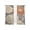 Multi, variant on Burnt Orange Grey Flower Sheer Curtains 72 Inch Length 2 Panels Set, Botanical Spring Floral Voile Window Treatment Rod Pocket Curtains Sheers Drapes for Bedroom/Living Room/Kitchen 52"x72"x2