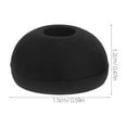 thumbnail image 2 of OUNONA 32pcs Silicone Ear Tips For Ear Buds Comfortable And Secure Fit Noise Isolating Soft And Skin Friendly For Commuting Sports Travel, 2 of 8